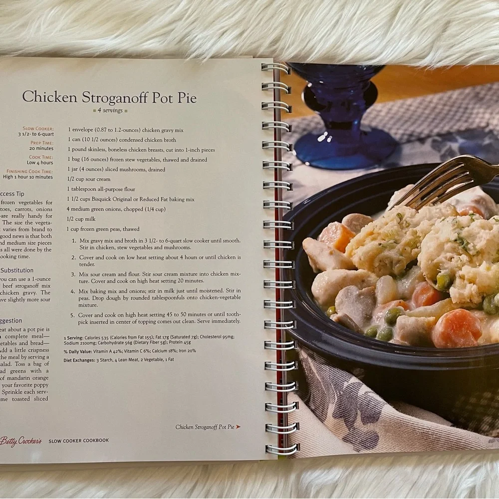 Betty Crocker’s Slow Cooker Cookbook - Spiral Bound